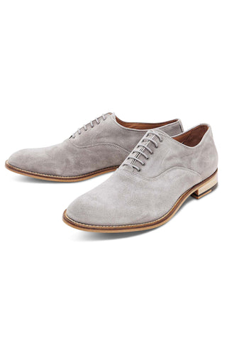 DERBY OXFORD LACE-UP IN GREY