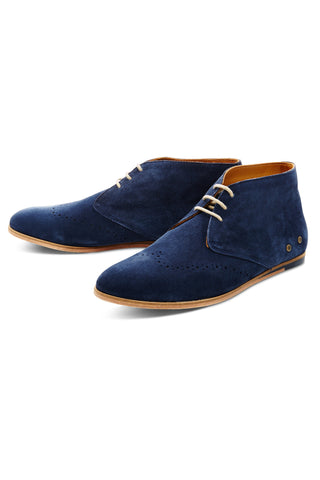 NAVY DESERT BOOT