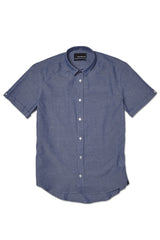 DENIM SHORT SLEEVE SHORTPOINT SHIRT