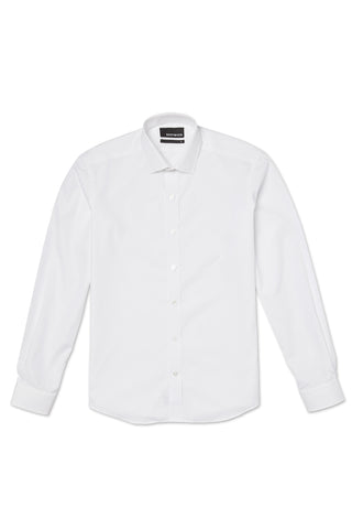 WHITE ST JAMES SHIRT