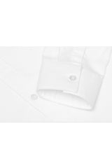 WHITE OXFORD PANEL SHIRT