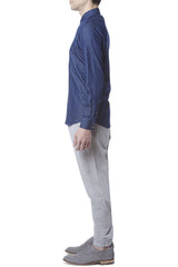 BLUE DENIM SANFORD WORK SHIRT