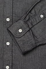 CHARCOAL CLASSIC COLLAR WITH BUTTONS