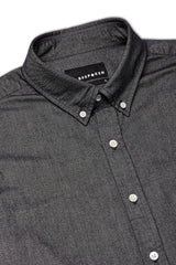 CHARCOAL CLASSIC COLLAR WITH BUTTONS
