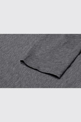GREY LONG SLEEVE HENLEY