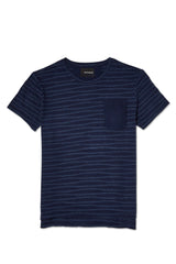 NAVY SHORT SLEEVE POCKET TEE