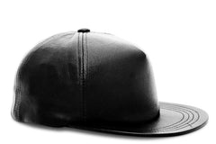 LEATHER BASEBALL CAP